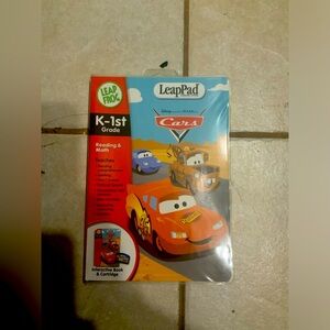 Leapfrog LeapPad Learning System Disney Pixar Cars For K-1st Grade Reading Math